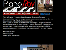 Tablet Screenshot of pianoroy.com